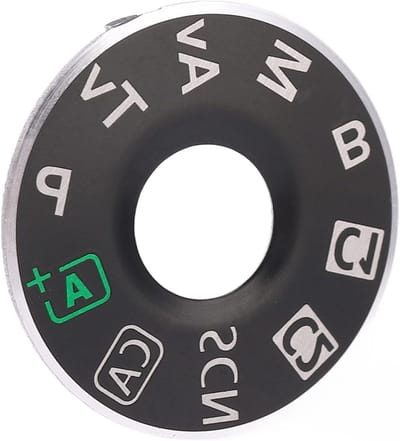 Functieplaatafdekking voor Cameraknop, Modusinterface met Filmreparatieaccessoire voor 6D, Eenvoudige Vervanging en Aanpassing, Camera Accessoires, Fotografie Onderdelen, Professionele Camera Upgrade