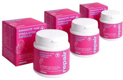 SANACUTE SANACUTE HAIR STIMULATION CAPSULES Haarpflege 3-Monatskur