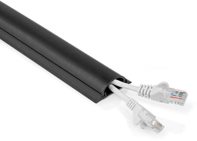Nedis Kabelmanagement - Buis - 1 Stuks - Maximale kabeldikte: 16 mm - PVC - Zwart