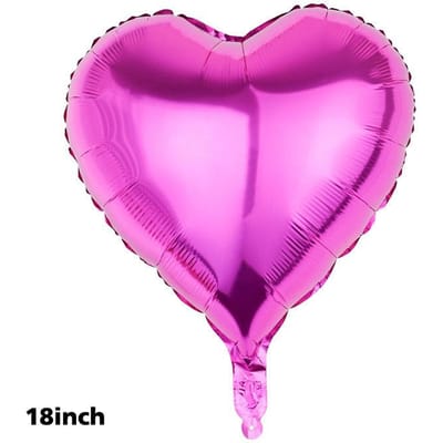 5 stuks 18 inch Rose Goud Hart Folie Ballonnen Verjaardagsfeest Decoraties Kinderen Volwassene Meisje Babyborrel Bruiloft Helium Ballonnen Benodigdheden 18inch