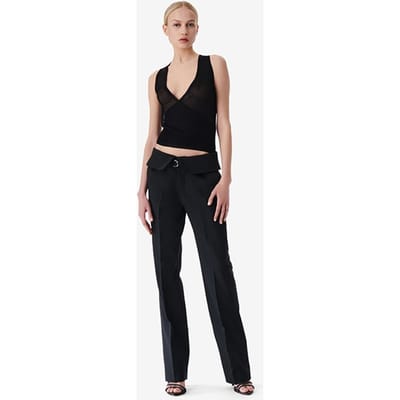 IRO Paris Otala Straight Pant In Black Size: 40 | Straight Pants Outlet | Dames | Zwart