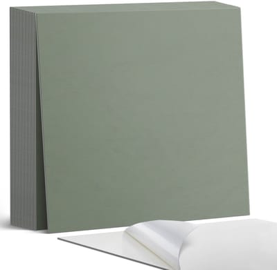 Coloray Plaktegels - Groente Zelfklevende Tegels - 20 cm x 20 cm - Groente Plaktegels - 20 stuks - Vierkant PVC Tegels - Plaktegels Badkamer - Plaktegels Vloer - Vinyl Tegels Zelfklevend - Wandtegel Zelfklevend