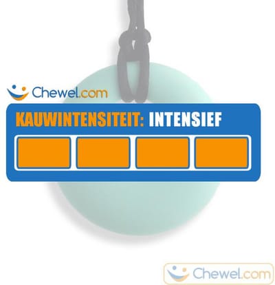 Ronde Bijtketting Kauwketting | Rond | Cirkel | Round | Zachtgroen | Chewel ®