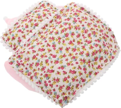 Poppenslaapzak Set - Poppenhuis Meubels - Poppenhuis Spelen - Zacht Polyester Materiaal - 16.5 x 16 cm - Roze