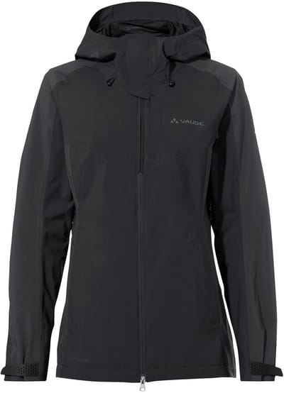 VAUDE Women's Elope Jacket II, Jas, Regenjas, outdoorJas, Regenjas, met kap, Hardshell Jas, Regenjas, waterdicht, Dames, Outdoorjas