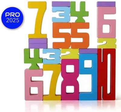 Doleda™ Stapel & Tel Spel - Tel Spelletjes - 3D Bouwpuzzel - Kerstcadeau - Bouwset - Stack Attack - Montessori Speelgoed - Fijne Motoriek - Ruimtelijk Inzicht - Creatief Speelgoed - Reken Spelletjes