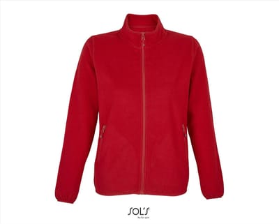 SOL'S Women´s Factor Zipped Fleece Jacket L03824 - Red - L