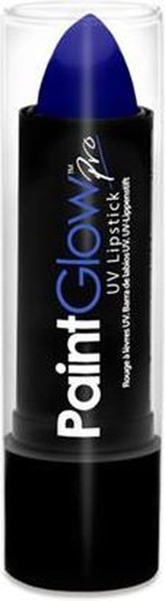 PaintGlow - UV Lippenstift - Blacklight verf - Festival make up - Blauw