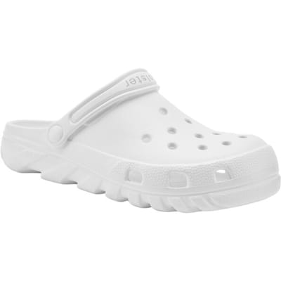 Holster Holster Sundrifter - Vegan Clogs - Podologisch Voetbed - Waterproof WIT - Maat 36