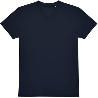 T-shirt met V-hals B&C 150