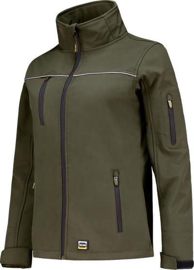 Tricorp 402009 Softshell Luxe Dames - Vrouwen - Leger - L