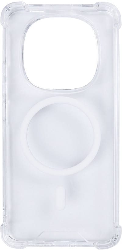 Rixus Anti-Burst Case With MagSafe For Samsung Galaxy S25 FE Transparent