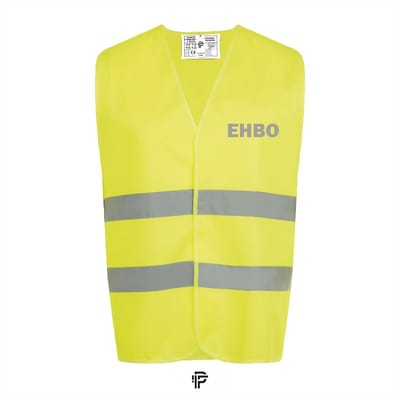 Veiligheidshesje EHBO - Fluo Geel - Maat XL - Reflecterende tekst - Veiligheidshesje voor Volwassenen – Veiligheidsvest - Gele Hesjes