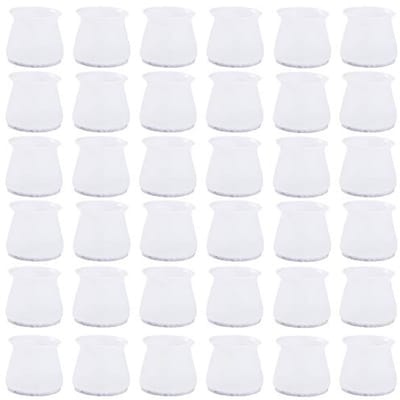 Siliconen Stoelpootbeschermers voor Ronde Tafelpoten 32-46 mm - Set van 32