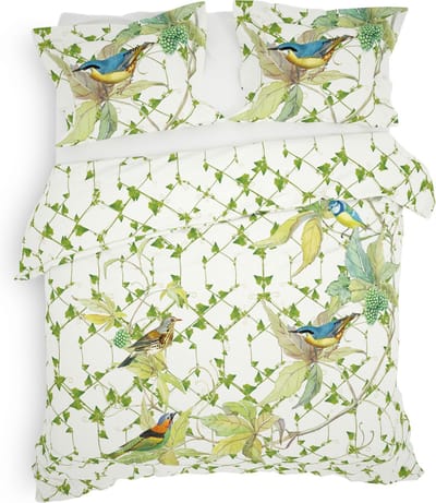 Heckett & Lane Gilbert Dekbedovertrek - Lits-jumeaux - 240x200/220 cm - White