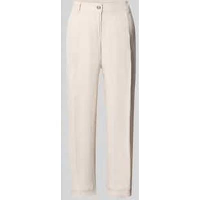 Culotte van linnen met steekzakken model 'Nora'
