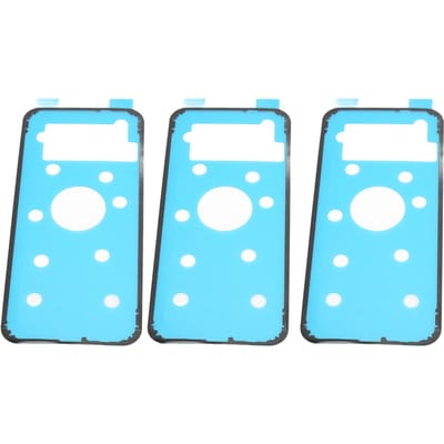 Batterij Achterkant Achterklep Voorgesneden Zelfklevende Sticker Lijm Tape Compatibel met Samsung Galaxy S8+Plus blue