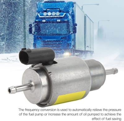 Universele Verwarmingspomp - Brandstofpomp Kachel - Standkachel Motor - Hoog Rendement Frequentie - 12V 24V Universeel