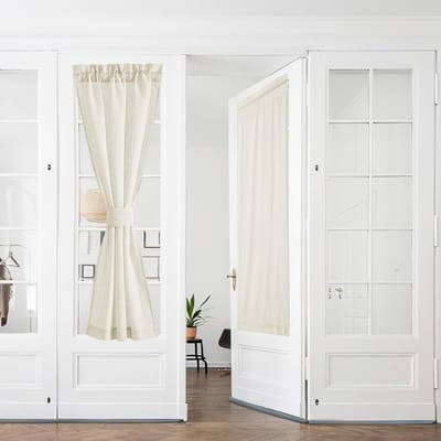 Dailygoods- Gordijnen Kant en Klaar - Semi-transparant - 2 Stuks - 60x120cm - Ademend - Geschikt voor Woonkamer/Slaapkamer - Raamdecoratie