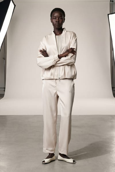 Sebastian saten pants | Perla - Perla / S