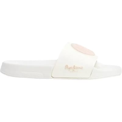 Pepe Jeans Brand W Slippers Wit EU 40 Vrouw