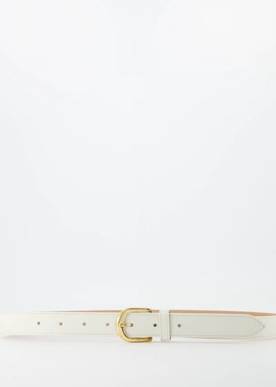 Teatro - Suus - Riem - Dames - Leer - Ecru - 95 cm