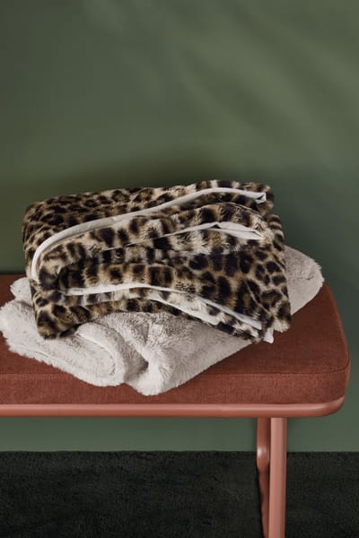 KAAT Amsterdam Leonard Plaid - 130 x 170 cm - Naturel