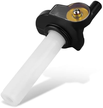 Allecto - Gas grip - Motor throttle handle - Verbeterde controle - Oranje - Geschikt voor 22mm motorfietsen - Hoogwaardige aluminiumlegering