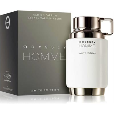 Armaf Odyssey Homme White Edition Eau de Parfum Spray - Verfrissende maritieme geur 200 ml