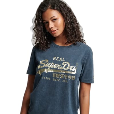 Superdry Dames tshirt Versierd Vintage Logo T-shirt