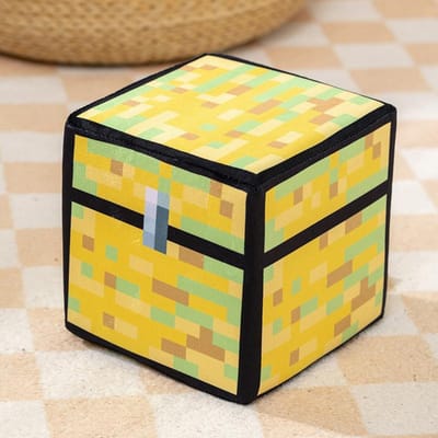 Minecraft Perifere Vierkante Kussens Gazon Pluche Kussen Opbergdoos Cadeau Speelgoed 20cm