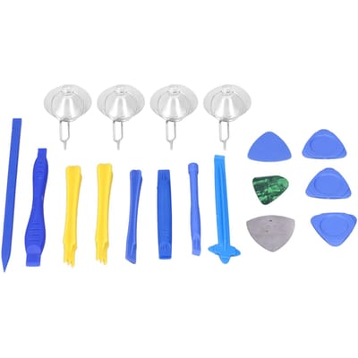 Outils de Démontage Barre Levier d'Ouverture en Plastique Spudger Triangulaire Feuille Kit de Réparation Électronique white
