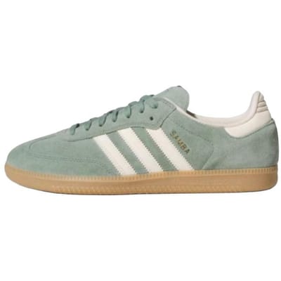 adidas Samba ADV Zilver Groen Wonder Wit Unisex Sneakers Goud-Metallic JP5859 42⅔ gray