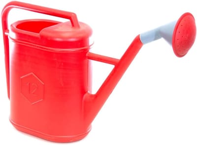 Gieter Kunststof - Waterkan Planten - Planten Water Geven - Met Douchekop - 12 Liter Capaciteit