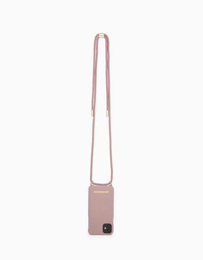 iDeal of Sweden Ordinary Phone Necklace Case voor iPhone 11 Pro/XS/X Misty Pink