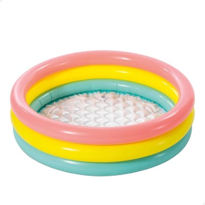 Opblaasbaar zwembadspeelgoed, babybadje, 86 cm × 25 cm (kleurrijk)