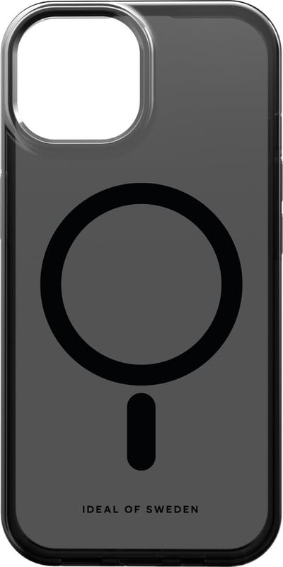 iDeal of Sweden Clear MagSafe Tinted Black geschikt voor iphone 13/14/15/16e Zwart