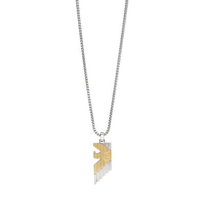 Emporio Armani EGS3073040 Heren Collier - Zilverkleurig