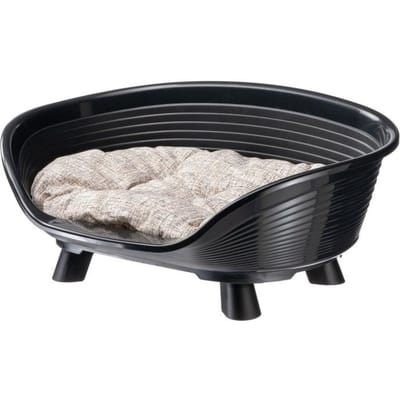 Mand mand kussen relax zwart - Maat M - 64 x 48 x 25 cm - FERPLAST
