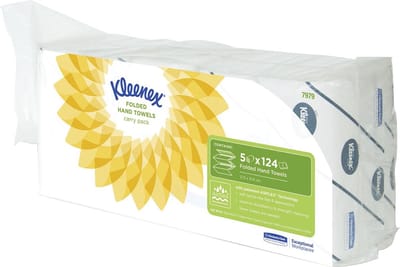 Handdoek kleenex ultra 2laags 215x315mm 124st 7979 | 6 stuks