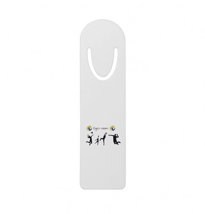 Hacebo® - Voetbal met naam - metalen boekenlegger - Voetbal - Voetbal fans - Cadeau - Verjaardag - Geschenk - Gepersonaliseerd Bladwijzer boekenleggers - 12.7 cm x 3.2cm