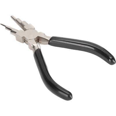 Pince Circlip 6 Sections Bec Rond Pince Circlip Fabriqué à la Main Outils de Réparation Domestique gray