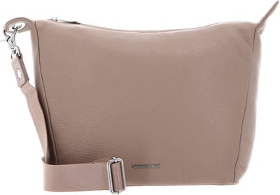 MANDARINA DUCK Leren Schoudertas Mellow Leather Shopper Warm Taupe