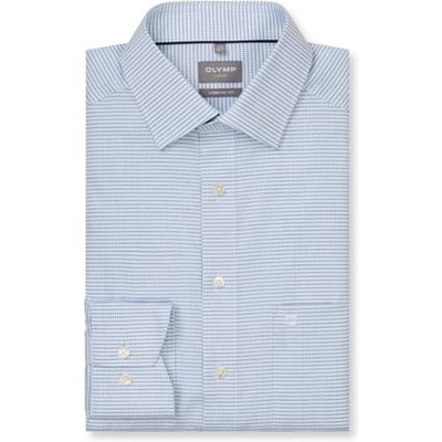 OLYMP Luxor Overhemd, Comfort Fit, New Kent, Bleu