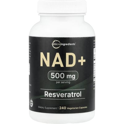 Micro Ingredients, NAD+, 240 Veggie Capsules