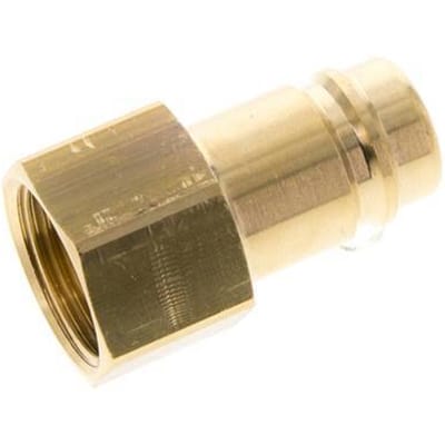 Messing DN 15 Luchtkoppeling Insteeknippel G 3/4 inch Binnendraad - CLP15-F-B-P-034