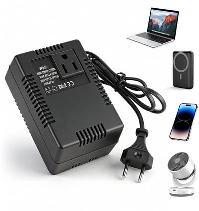 Transformator 220V naar 110V 300W - Spanningsomvormer voor apparaten, Reisadapter, AC Step Down Adapter