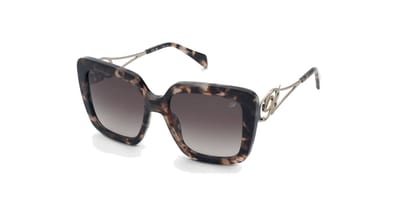 Blumarine SBM891 Avana marrone/rosa 55/18/140 WOMAN Zonnebrillen