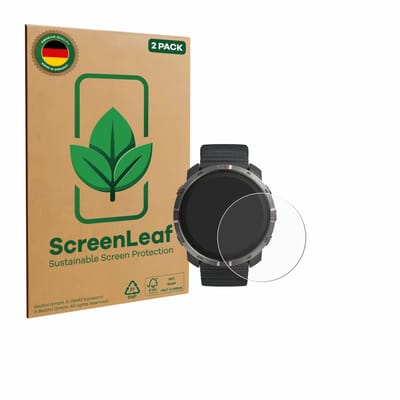 2 Stuks Screenprotector voor Polar Grit X2 - Hoogwaardige Beschermfolie transparant