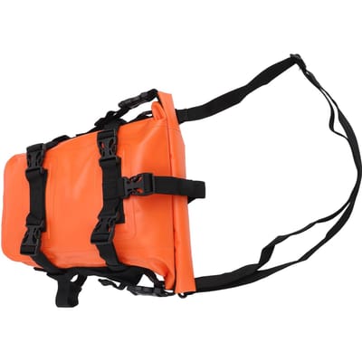 Motorfiets Bumper Tas Waterbestendig Grote Capaciteit Anti-Slip PVC Zijframe Valbeugel Rijdtas black